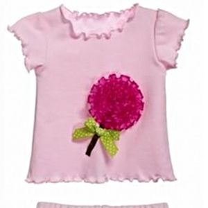 2 Piece "Little Sweetheart" Pink Top & Pants [NWT]